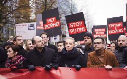 У Берліні відбулася акція російської опозиції на чолі з Навальною: чому її критикував посол України
