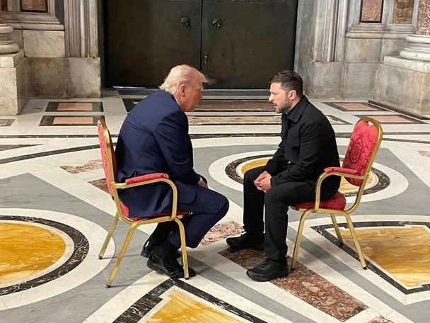 Переговори Володимира Зеленського та Дональда Трампа / © Офіс президента України