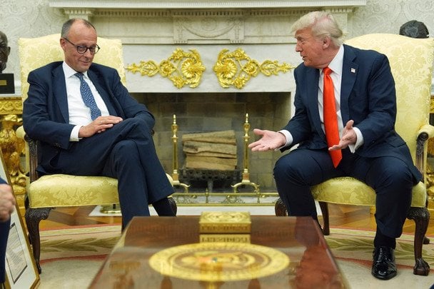 Дональд Трамп і Фрідріх Мерц / © Associated Press