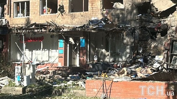 Наслідки російської атаки на Київ 4 липня  / © ТСН