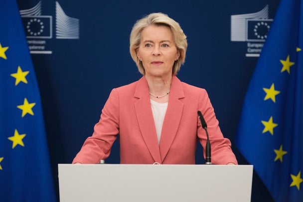 Президентка Єврокомісії Урсула фон дер Ляєн  / © Associated Press