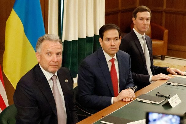 Віткофф, Рубіо та Кушнер (зліва направо) / © Associated Press