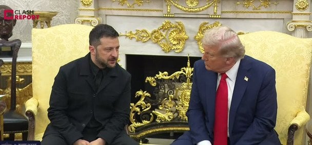 Зустріч Зеленського та Трампа у Вашингтоні. 28 лютого, 2025 рік / © скрін з відео