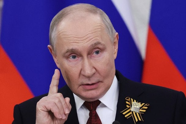 Очільник РФ Володимир Путін / © Associated Press