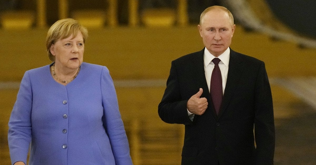 Ангела Меркель та Путін