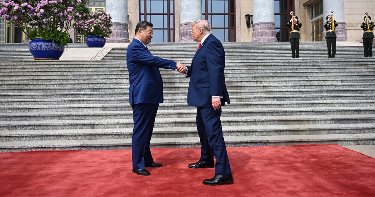 Сі Цзіньпін і Дональд Трамп.