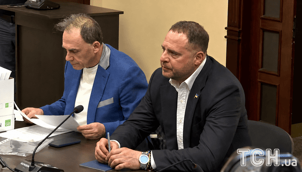 Андрій Єрмак під час судового засідання  / © ТСН
