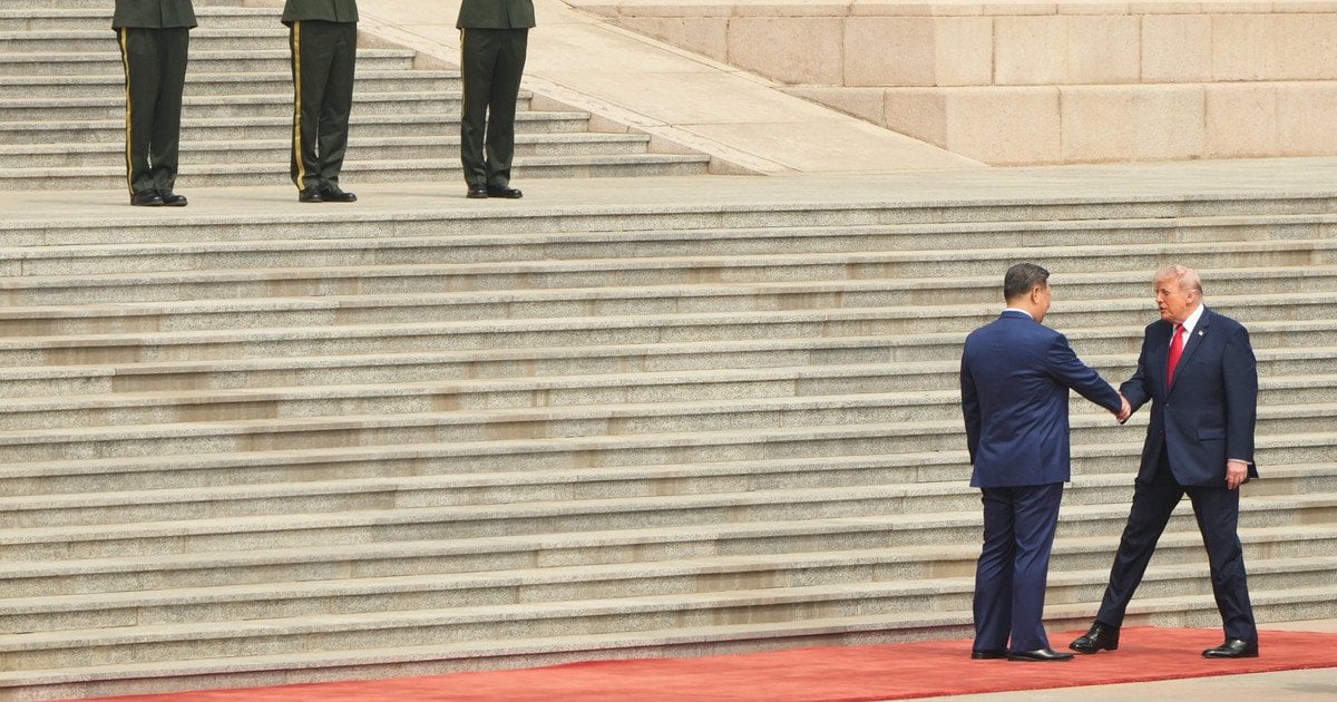 Сі Цзіньпін у Дональд Трамп.