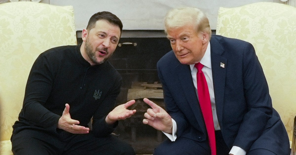 Зеленський і Трамп.