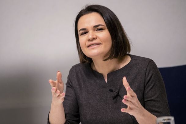 Лідерка білоруської опозиції Світлана Тихановська / © Associated Press