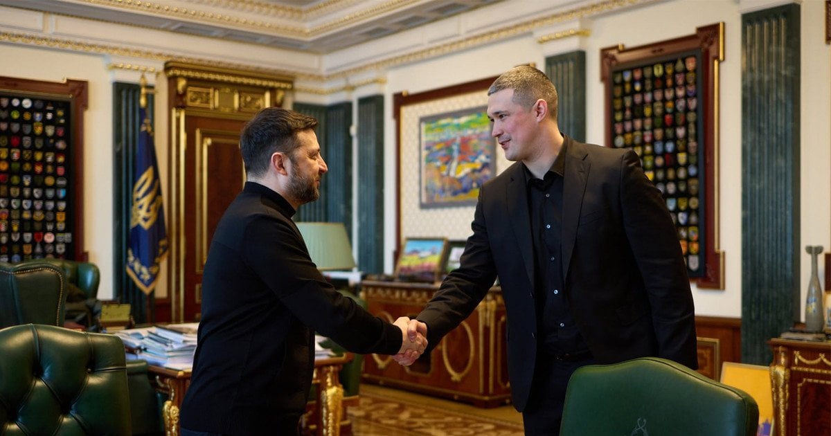 Михайло Федоров та Володимир Зеленський