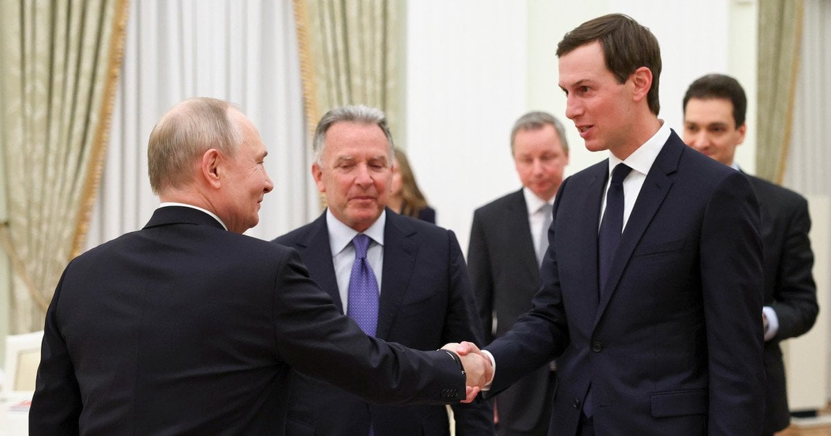 Путін, Віткофф, Джаред