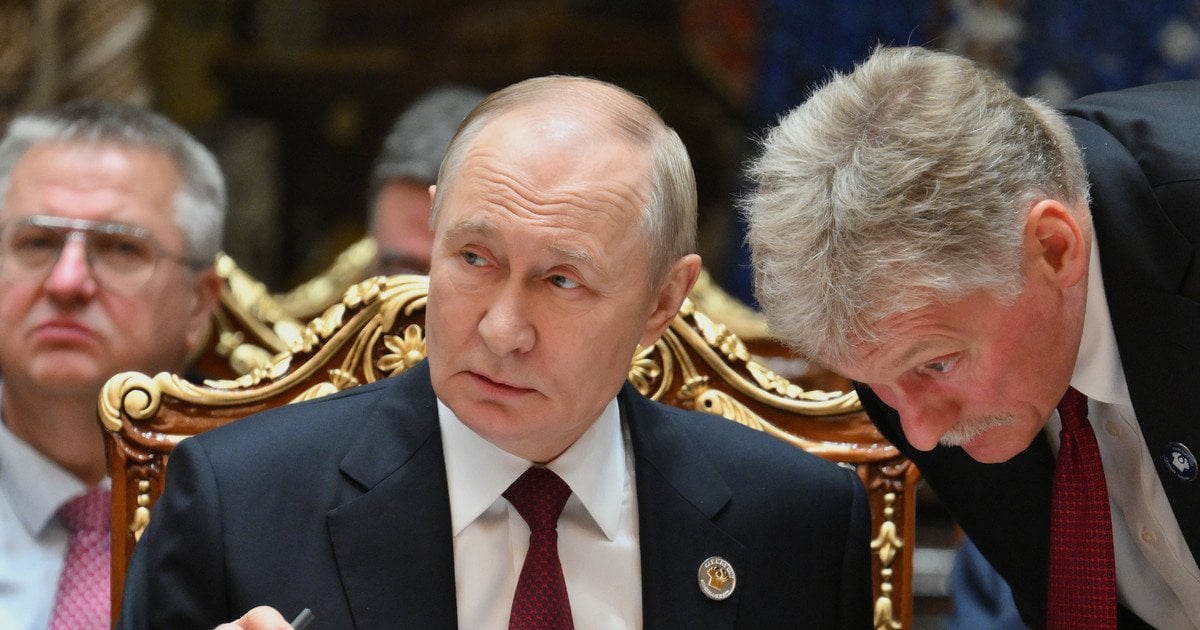 Путін і Пєсков.