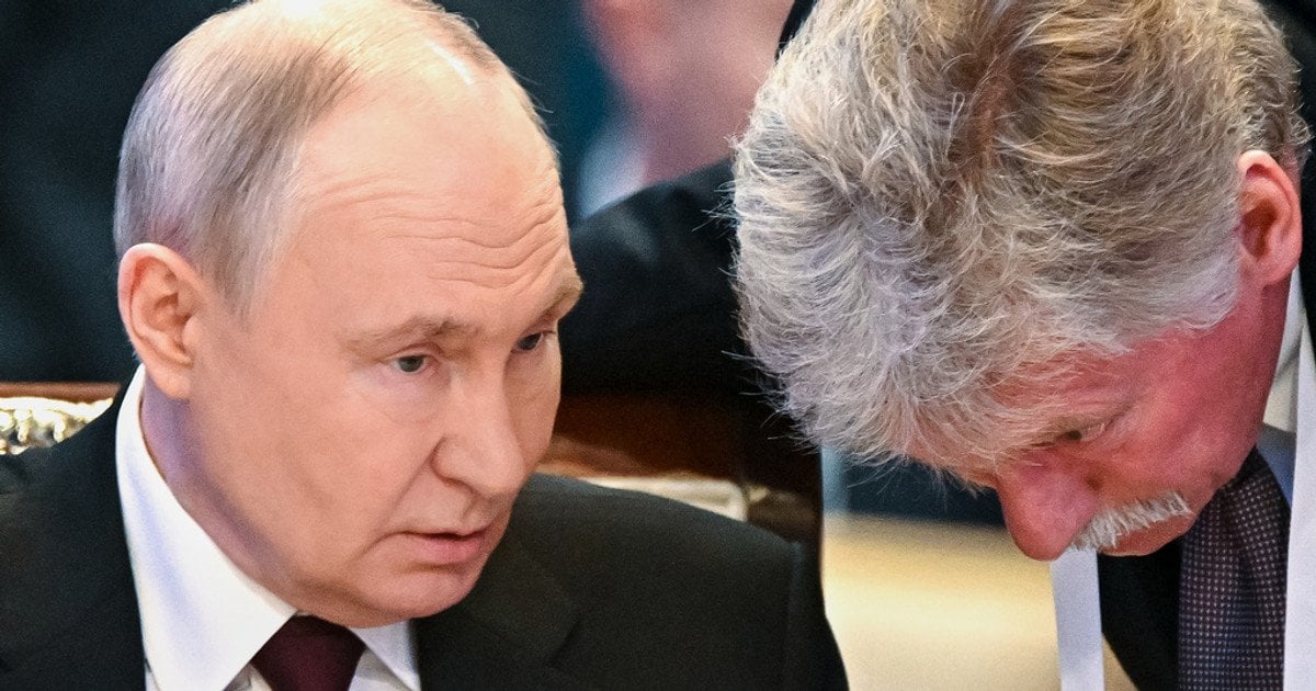 Путін і Пєсков.