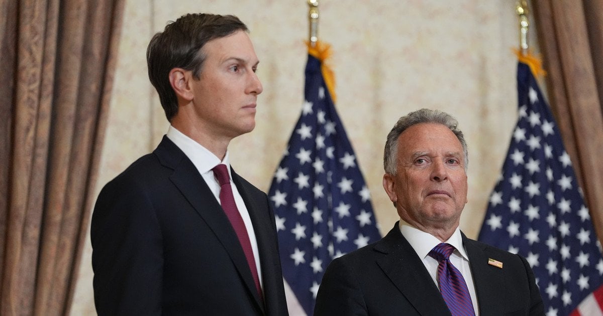 Спецпосланці президента США Джаред Кушнер та Стів Віткофф
